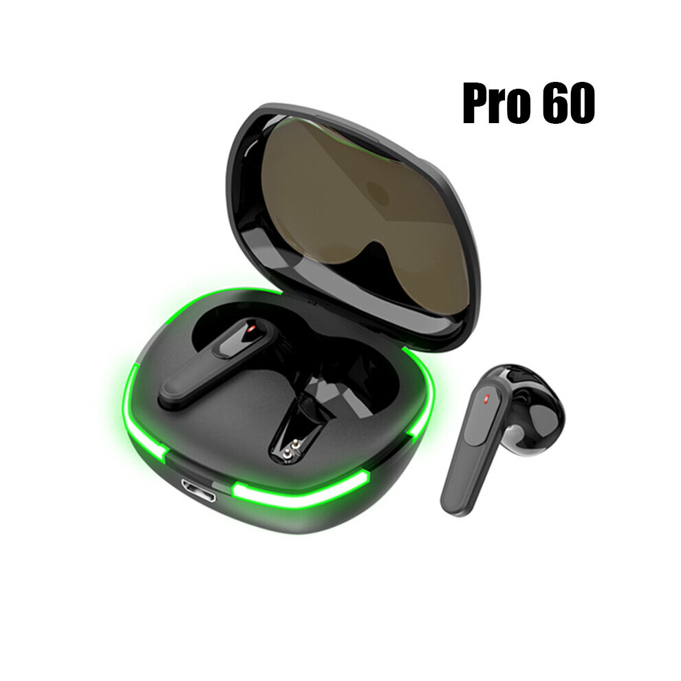 (a-Pro 60 Earbuds) Original Air Pro 60 TWS Fone Bluetooth Headphones Touch Control Earbuds with Mic Wireless Bluetooth Headset Wireless Earphones