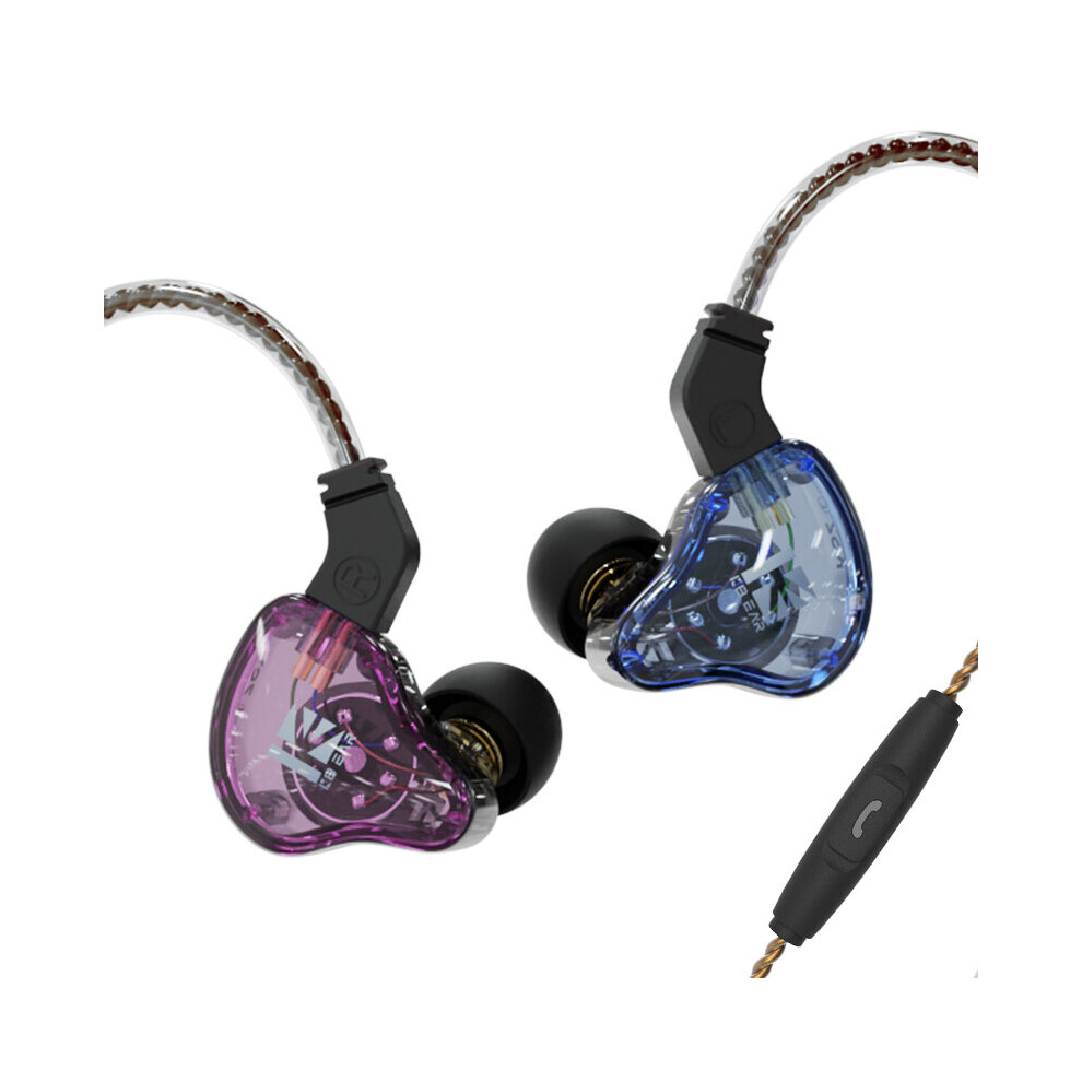 Photos - Headphones  KBEAR KS2 Hybrid DD+BA In Ear Monitor HiFi Earphone Wired Earbuds Sports Gaming Headphone Headset KBE(a-New color with mic)