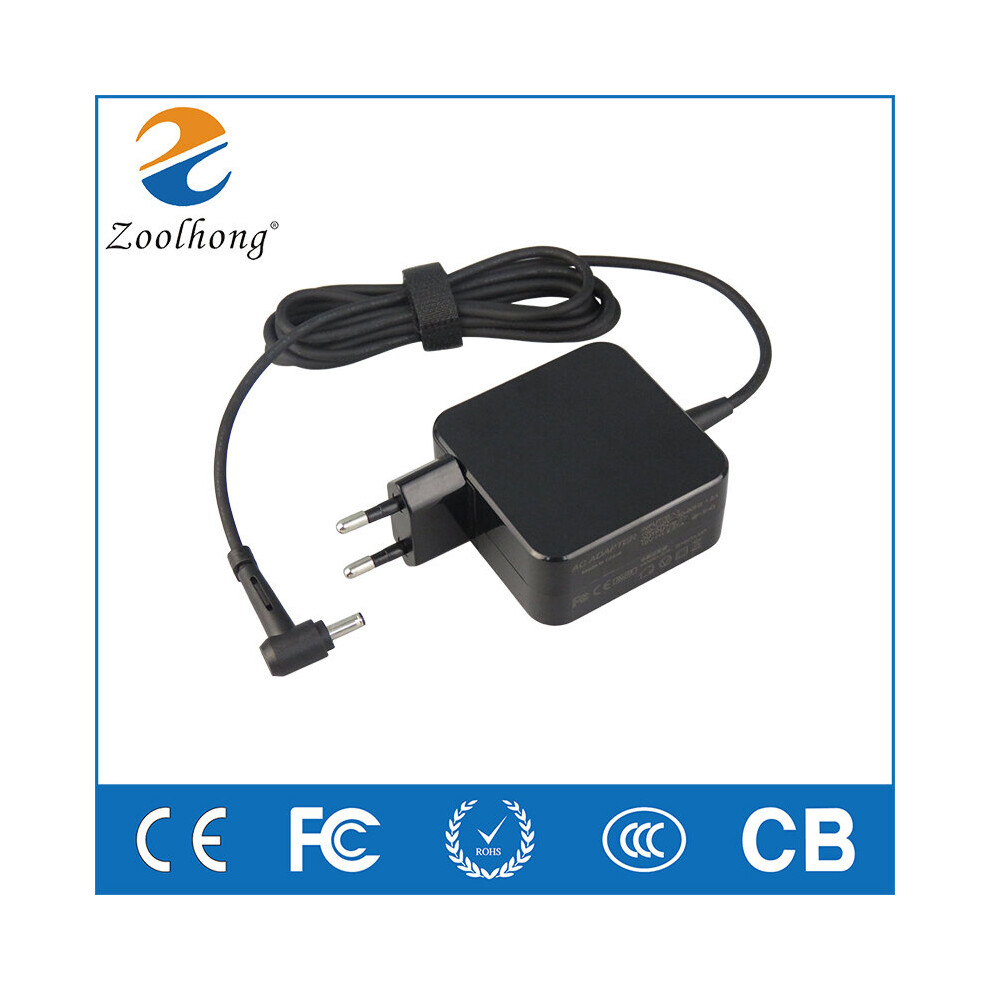 (A-Uk Plug) For Laptop Adapter 19V 2.37A 45W 4.0*1.35Mm Adp-45Bw A Ac Power Charger Forzenbook Ux305 Ux21a Ux32a Series Taichi 21 4855672926051