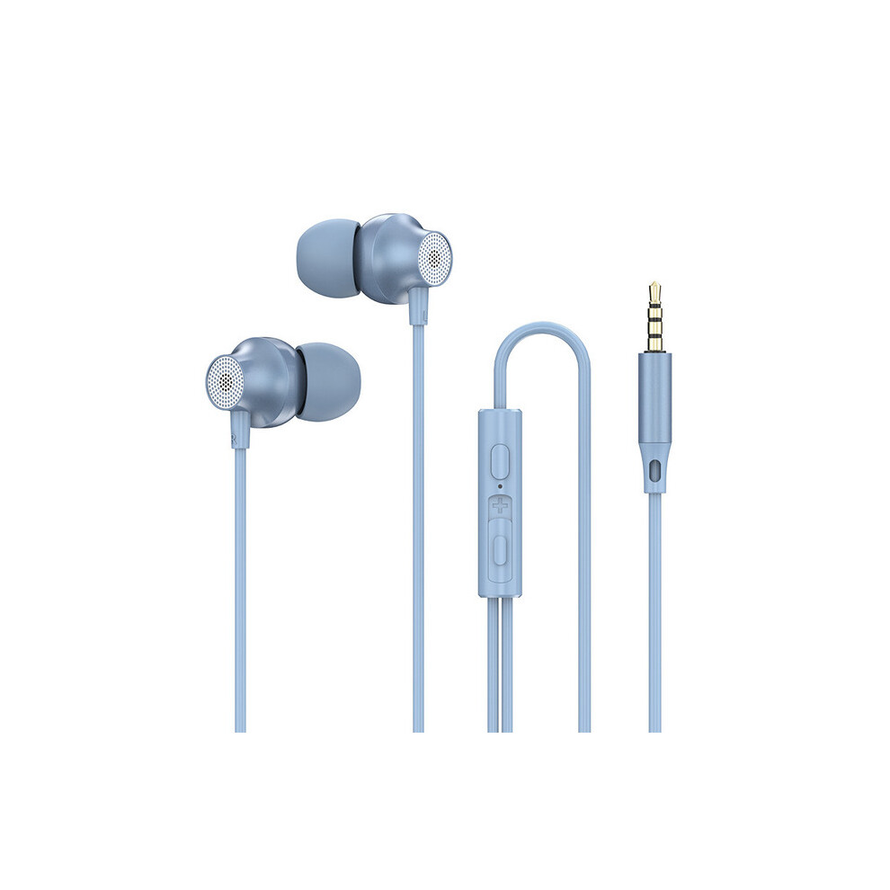 (A-) Type-C Metal Earphone With Mic Earbuds Sport Headset Gamer For Smart Phones In-Ear Mic Wire Control Bass Headset Earbud White 4851205022665
