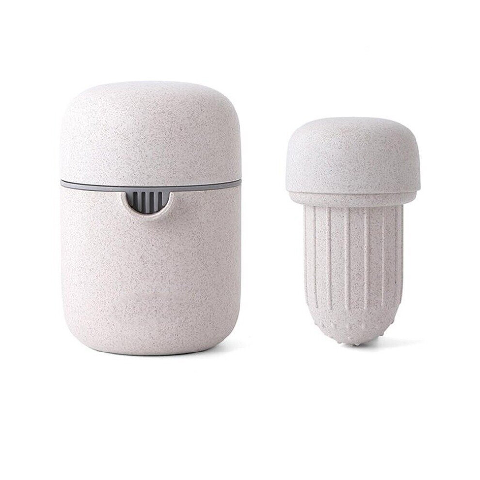 (a-Wheat color 13.3x9.3cm) Manual Lemon Juicer Mini Fruit Juicer Hand Lemon Orange Citrus Squeezer Capacity Machine Fruit Squeezer Machine Tool-image-OPC-PBYRXQF-NEW