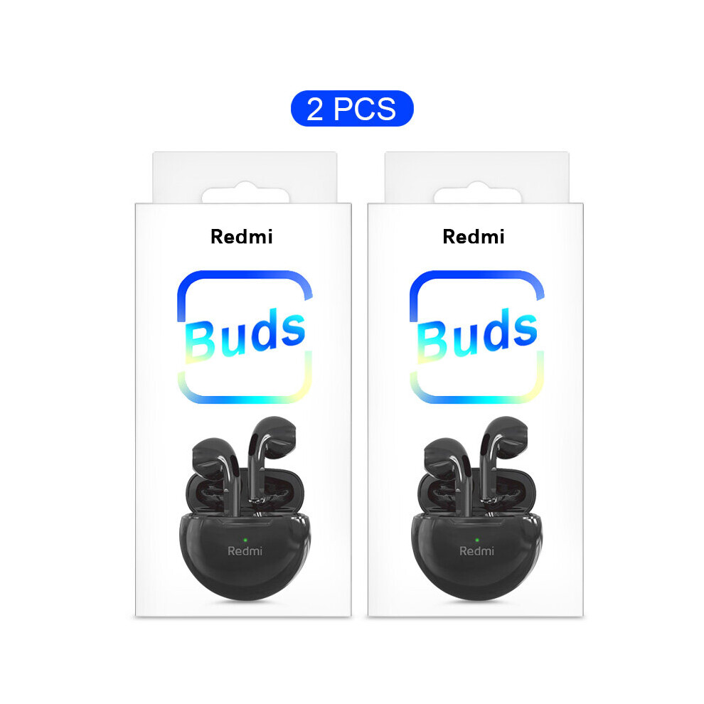 (A-2 Pcs) Xiaomi New Bluetooth 5.0 Tws Earphones Wireless Headphones Sports Headsets Touch Control Long Standby Hd Call Earbuds With Mic 4851204905426