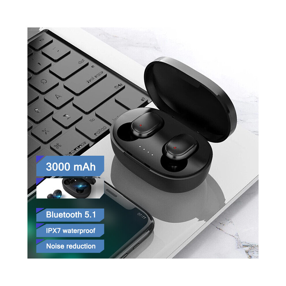(A-) Earphone Tooth Headphones F9 Tws Wireless Tooth Headset Gaming Earbuds With Power Bank With Mic Sports Blue 4851204950464