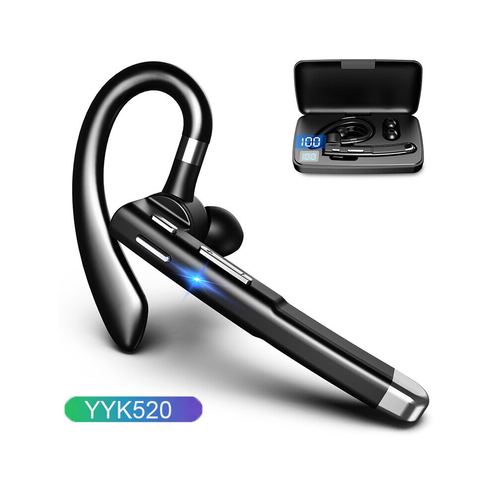 (A-) Tooth V5.1 Headset Wireless Earphones Dual Connection Headphone With Mic Earbuds Earpiece Cvc8.0 Noise Cancelling Hands-Fre Blue 4851204892986