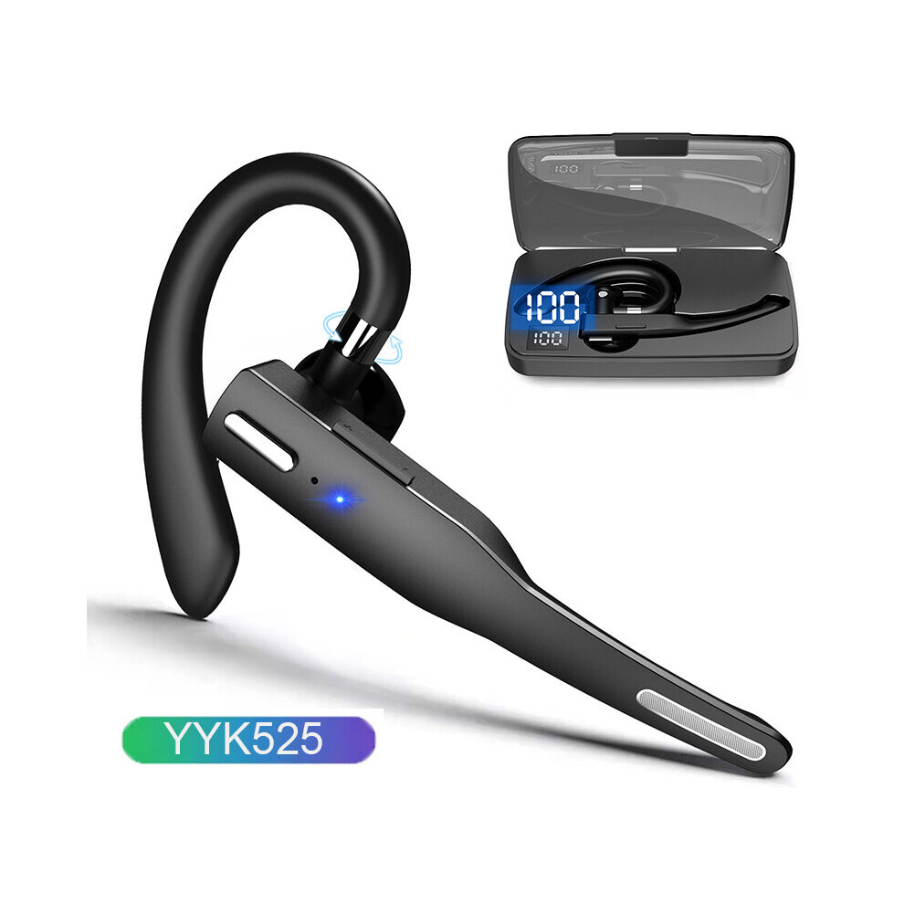 (A-Yyk525 Set) Bluetooth V5.1 Headset Wireless Earphones Dual Connection Headphone With Mic Earbuds Earpiece Cvc8.0 Noise Cancelling Hands-Fre 4851204893020