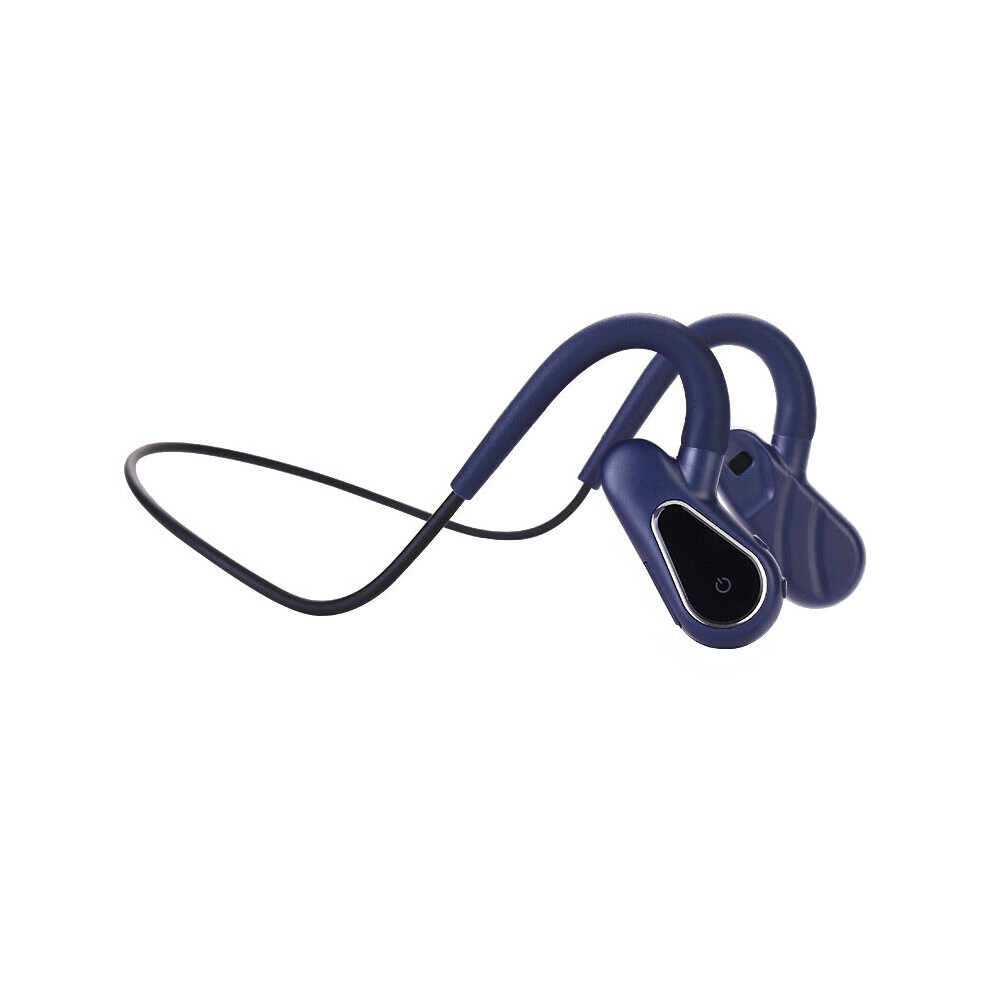 (A-Bluetooth Headset) Bone Conduction Headphones Bluetooth 5.0 Wireless Earphones Waterproof Sports Headset With Mic Mp3 Player For Running Driving 4853106754805