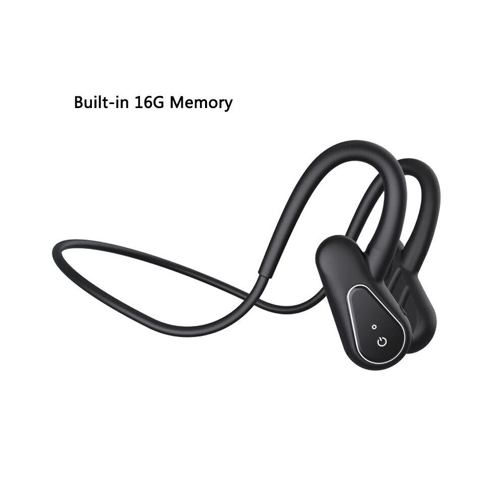 (A-) Bone Conduction Headphones Bluetooth 5.0 Wireless Earphones Waterproof Sports Headset With Mic Mp3 Player For Running Driving Green 4853106754829