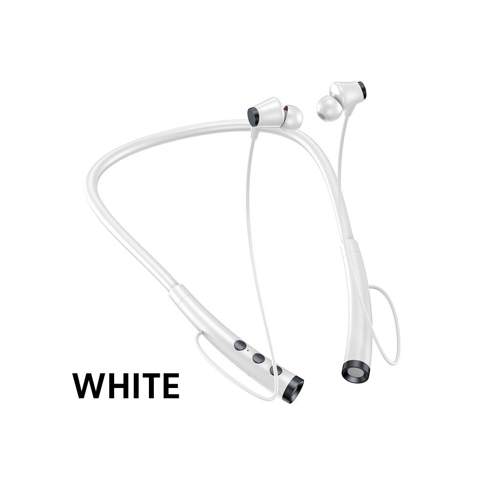 (A-) Olaf Multicolor Bluetooth Earphones Wireless Headphones Magnetic Sport Headset With Mic Hifi Earphone Handsfree Neckband Earbuds White 4851204998268