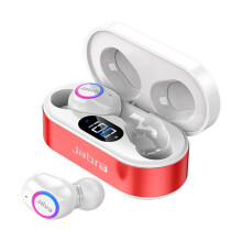 (a-Red) Original Jabra F12 Hands-Free Earphones Super Bass Bluetooth Headset Waterproof Gaming Earbuds Sports Tws Wireless Headphones