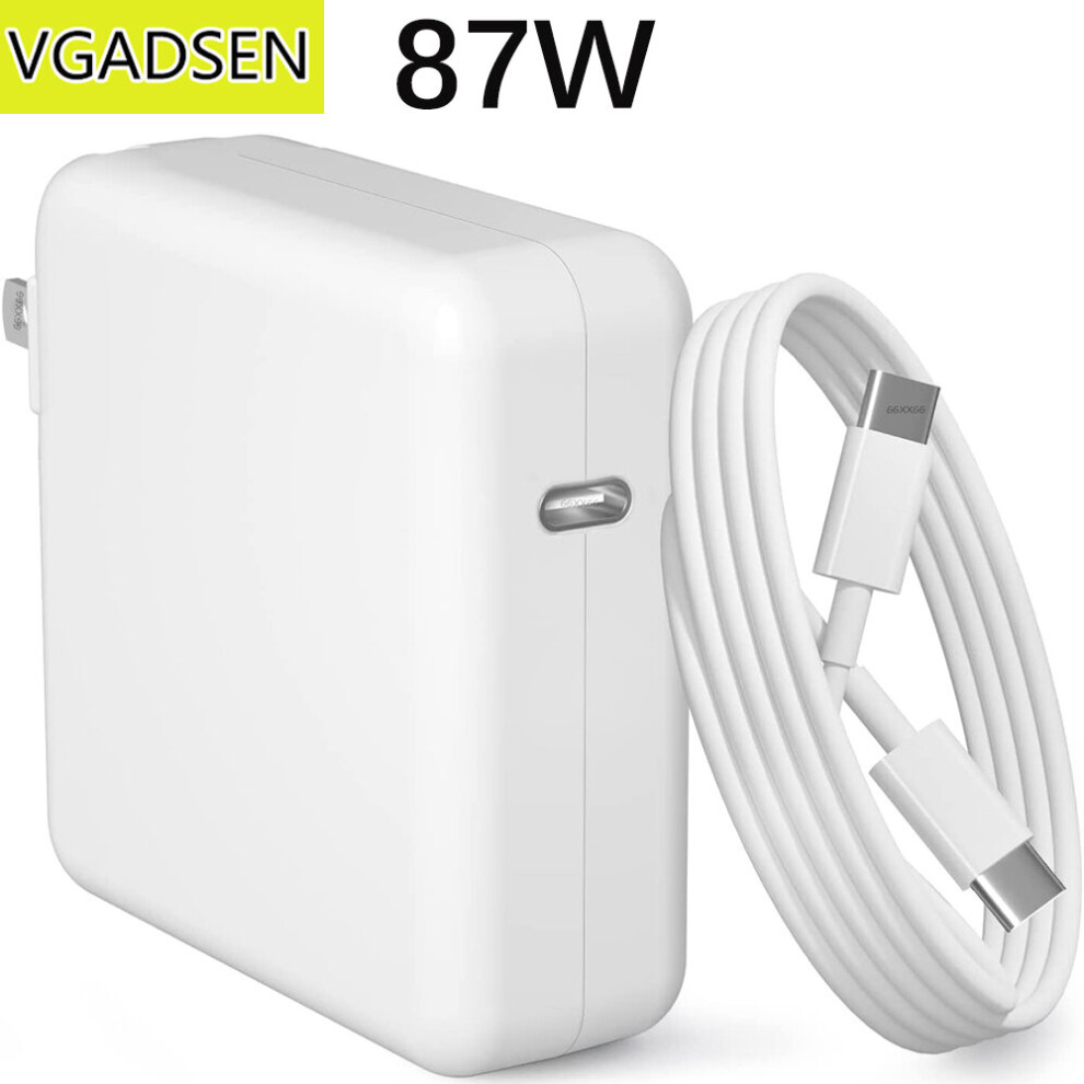 (A-87W Us) Pd Mac Book Pro Charger 96W 87W 61W Ipad Usb C Power Supply For M1 M2 Macbook Pro Air 45W 60W 85W Power Adapter With Usb C Cable 4855672931840