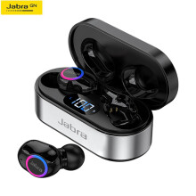 (a-Silver) Original Jabra F12 Hands-Free Earphones Super Bass Bluetooth Headset Waterproof Gaming Earbuds Sports Tws Wireless Headphones