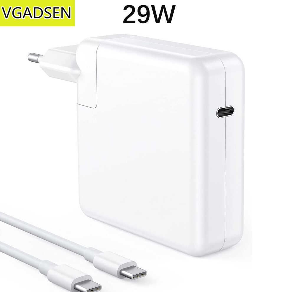 (A-29W Eu) Pd Mac Book Pro Charger 96W 87W 61W Ipad Usb C Power Supply For M1 M2 Macbook Pro Air 45W 60W 85W Power Adapter With Usb C Cable 4855672931628