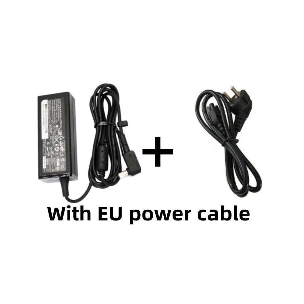 (A-Adapter With Eu) 45W 19V 2.37A 5.5*1.7Mm Ac Laptop Adapter Charger For Acer Aspire E5-553 E5-573 E5-574 E5-575 E5-711 E5-721 Series Notebook 4855672974366