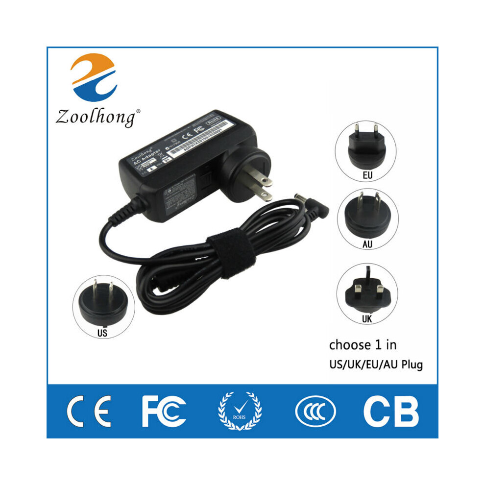 (A-Au Plug) 19V 1.75A 4.0*1.35Mm 33W For Asus Vivobook S200 S220 X200t X202e X553m Q200e X201e Power Supply Charger Ac Adapter Adp-33Aw A 4855672966798