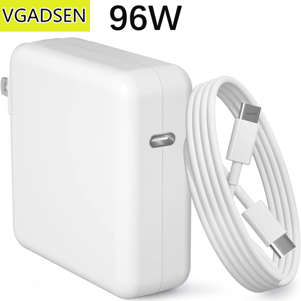 (A-96W Us) Pd Mac Book Pro Charger 96W 87W 61W Ipad Usb C Power Supply For M1 M2 Macbook Pro Air 45W 60W 85W Power Adapter With Usb C Cable 4855672931864