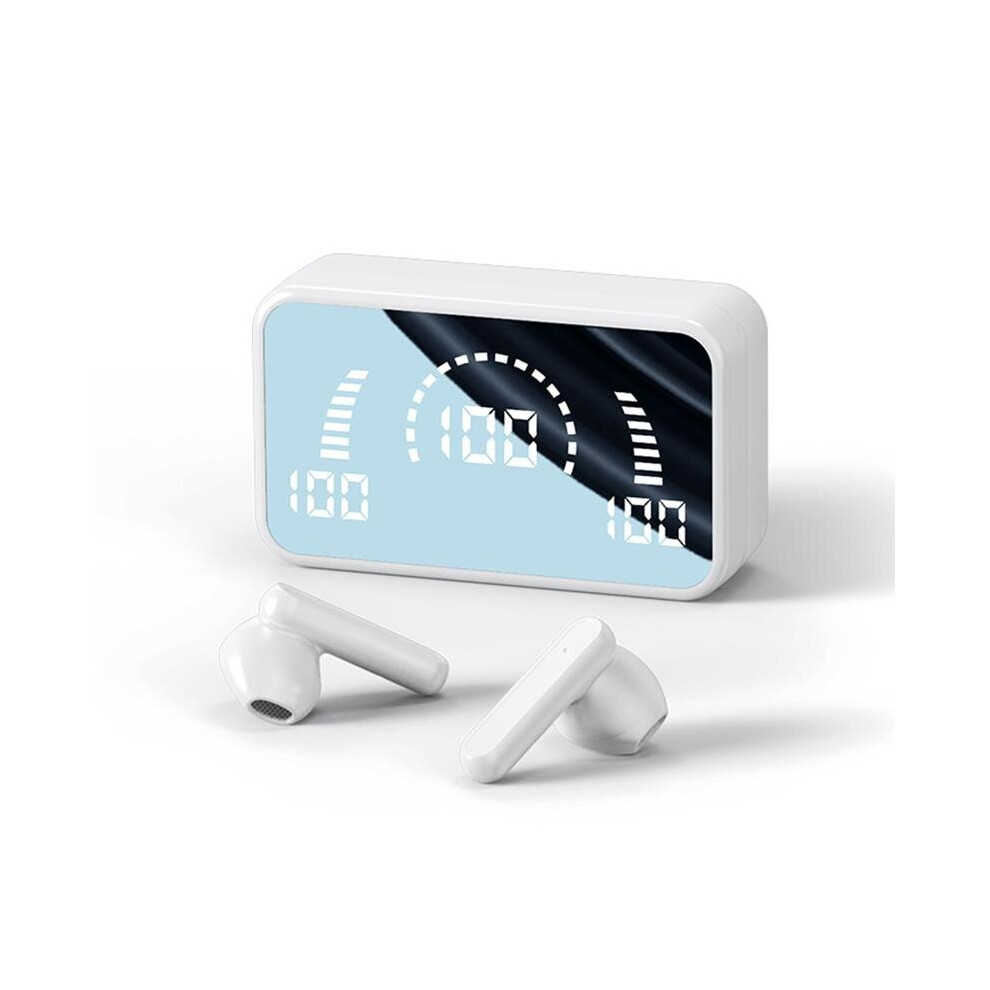 (A-) Tws Fone Bluetooth 5.1 Wireless Headphones For Xiaomi 2000Mah Charging Box Hifi Stereo Sound Waterproof Sports Earphones White 4851204898063
