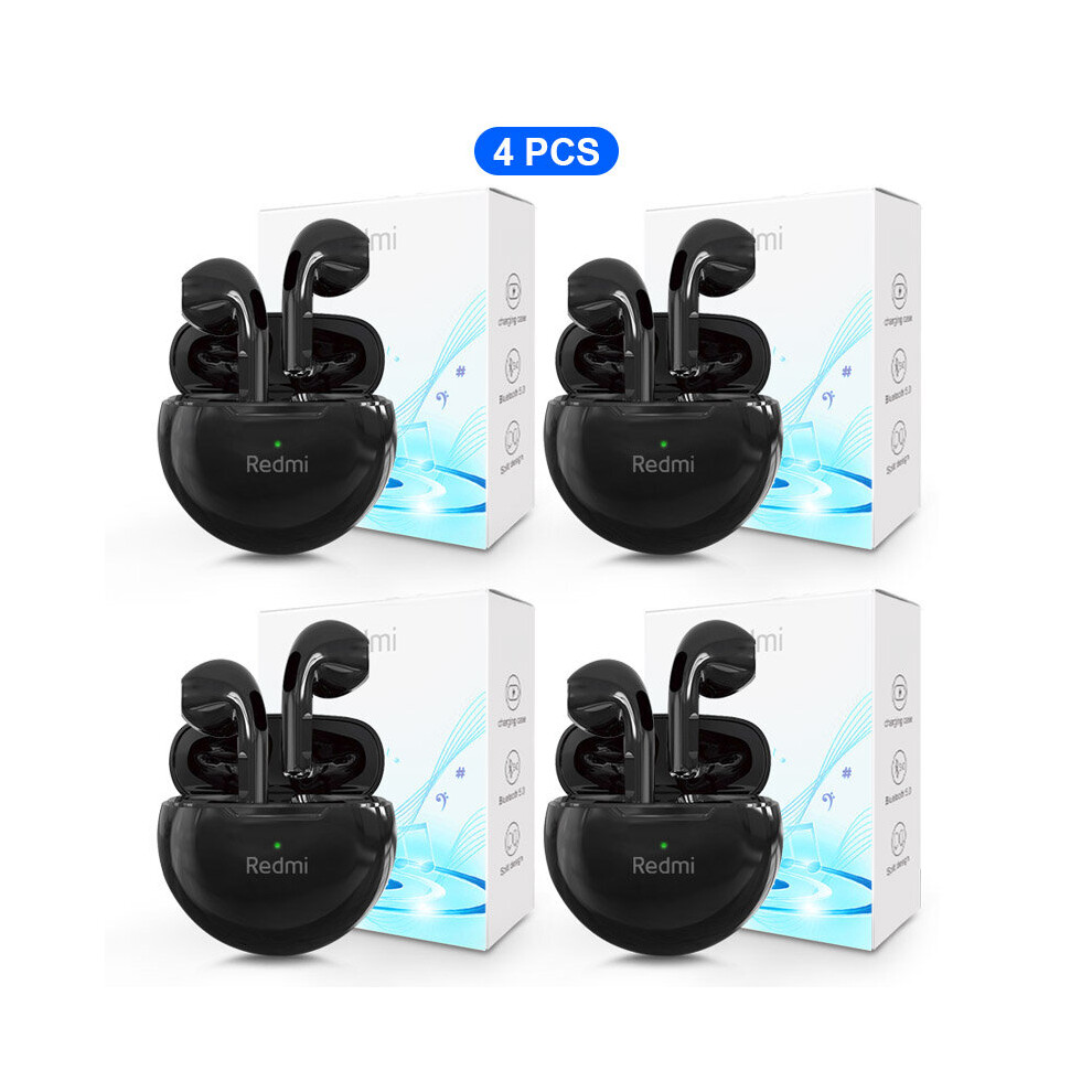 (A- Grey) New Xiaomi Tws Wireless Earphones Bluetooth 5.0 Headphone 9D Stereo Sound Earbud Sports Waterproof Long Standby Headset With Mic Dark/Grey 4851204875262