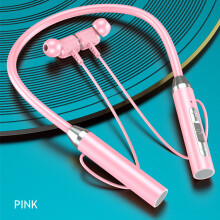 (a-Pink) Olaf Neckband Wireless Headphones Bluetooth 5.0 Sport Running Earbuds Handfree Wired Headset With Mic For iPhone Xiaomi Huawei