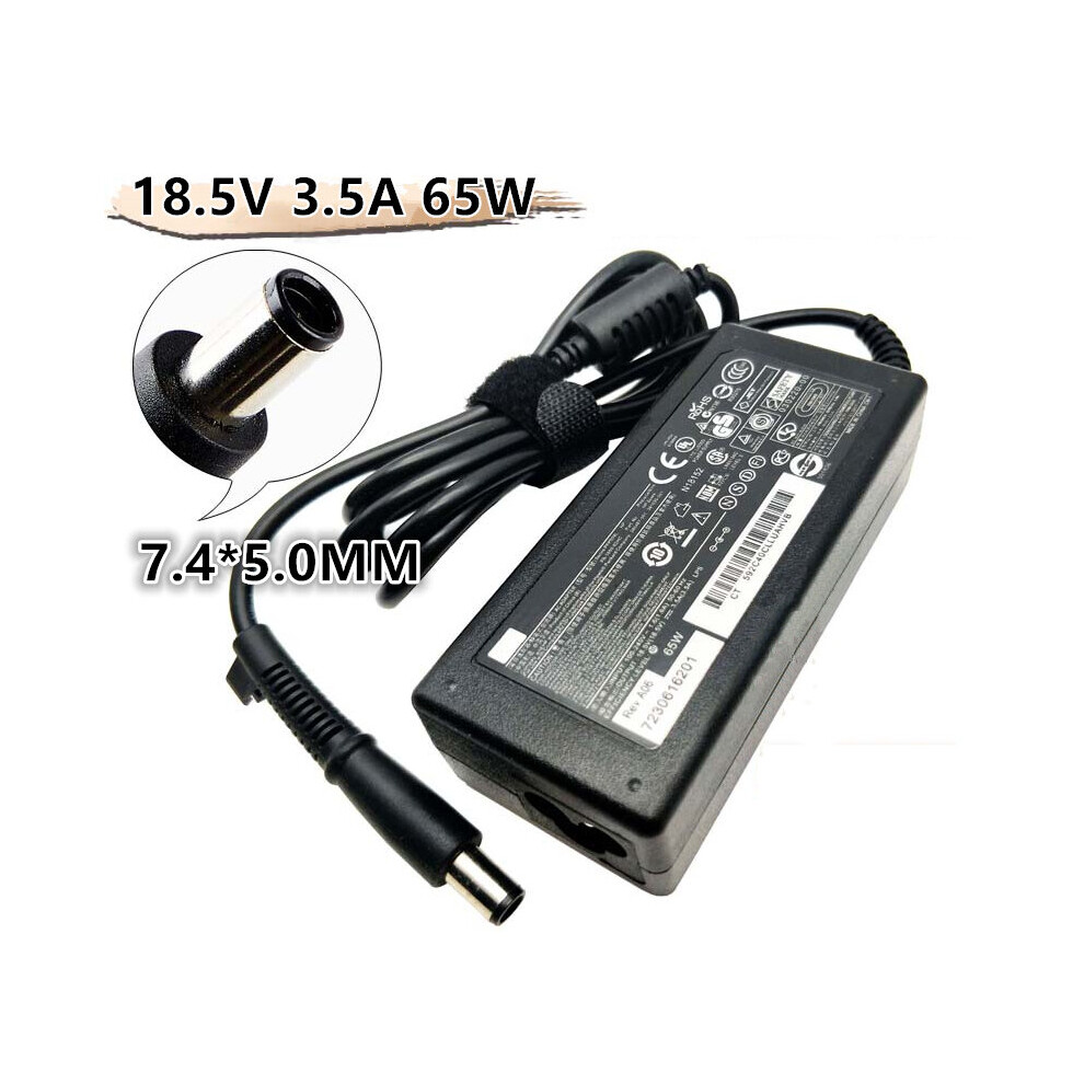 (A-) 18.5V 3.5A 65W Universal Laptop Power Adapter Charger For Hp 2133 2230S 4230S 4326S 6535S Nx6310 Nx6320 Nx6325 Nx7400 Notebook 4855672941948