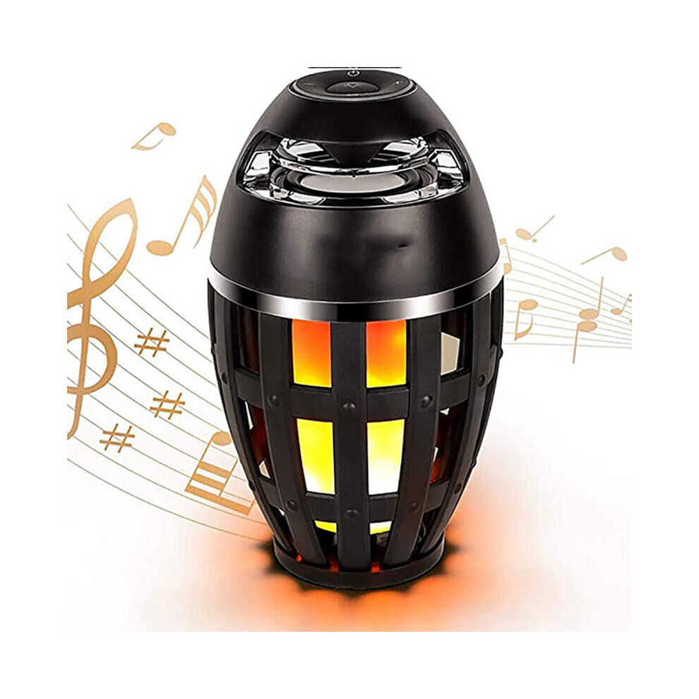 (A-Type 1) Novel Music Player Flicker Portable Loudspeaker Bass Hd Audio Hifi Stereo System Outdoor Speakers Light 4854472189017