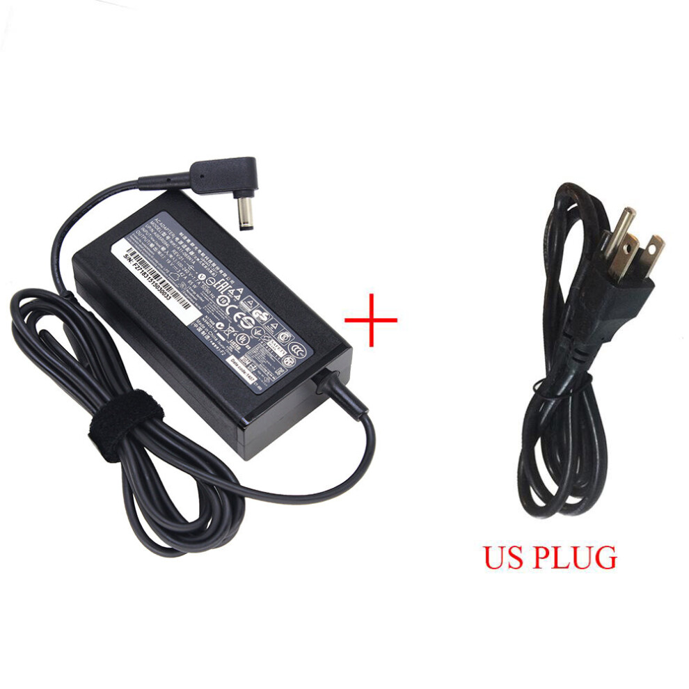 (A-With Us Plug) Original 19V 3.42A 65W Ac Adapter Charger For Acer Aspire 5315 5630 5735 5920 5535 5738 6920 7520 Pa-1650-86 S3 E15 Power Supply 4855672911088