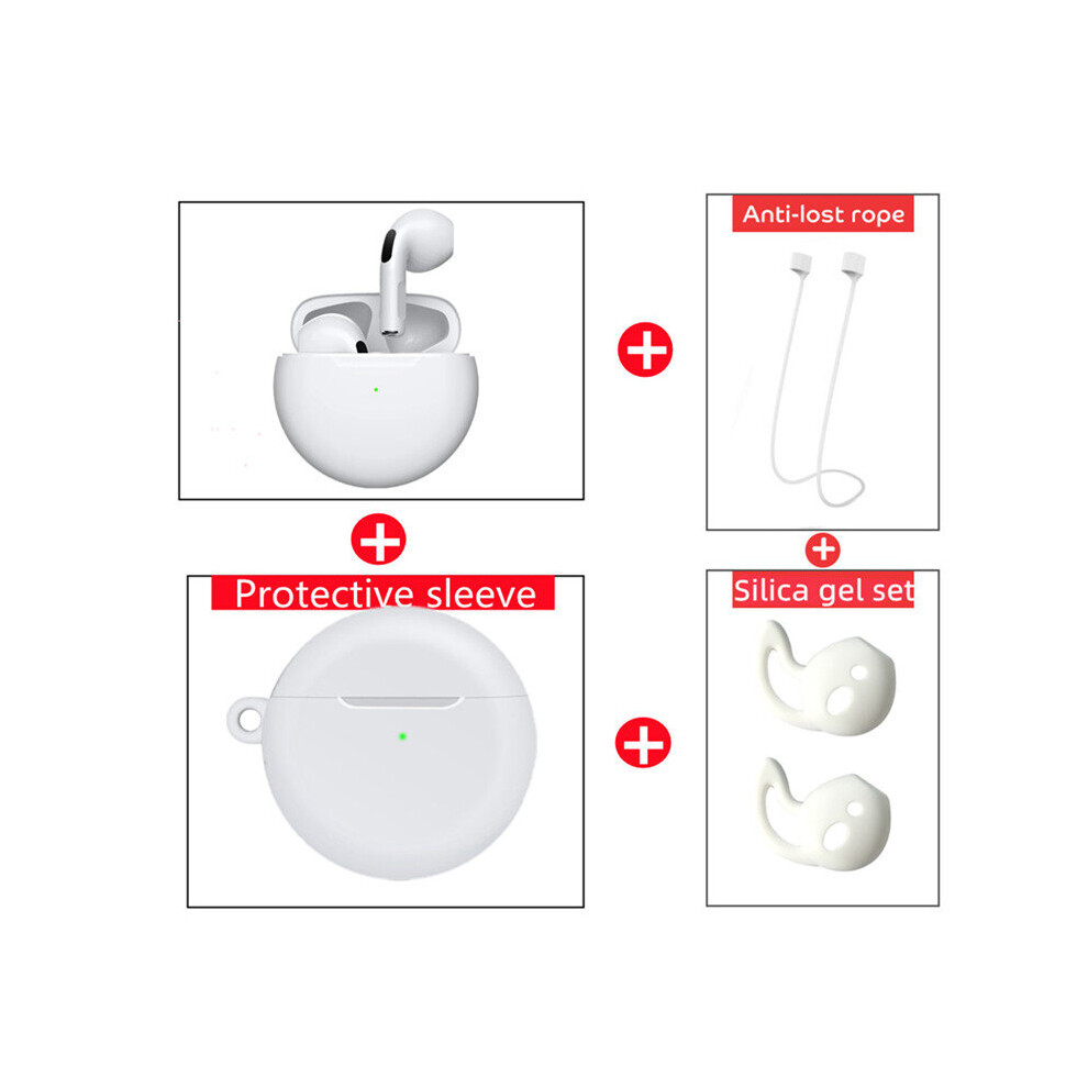 Photos - Headphones  NEW Original Air Pro 6 TWS Wireless  Fone Bluetooth Earphones Mic Pods In Ear Earbuds Earbuds sport Headset(a-11)