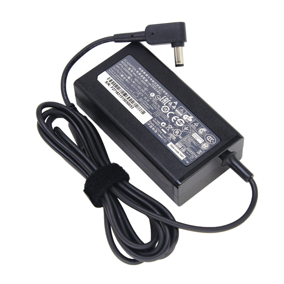 (A-One Adapter) Original 19V 3.42A 65W Ac Adapter Charger For Acer Aspire 5315 5630 5735 5920 5535 5738 6920 7520 Pa-1650-86 S3 E15 Power Supply 4855672911033