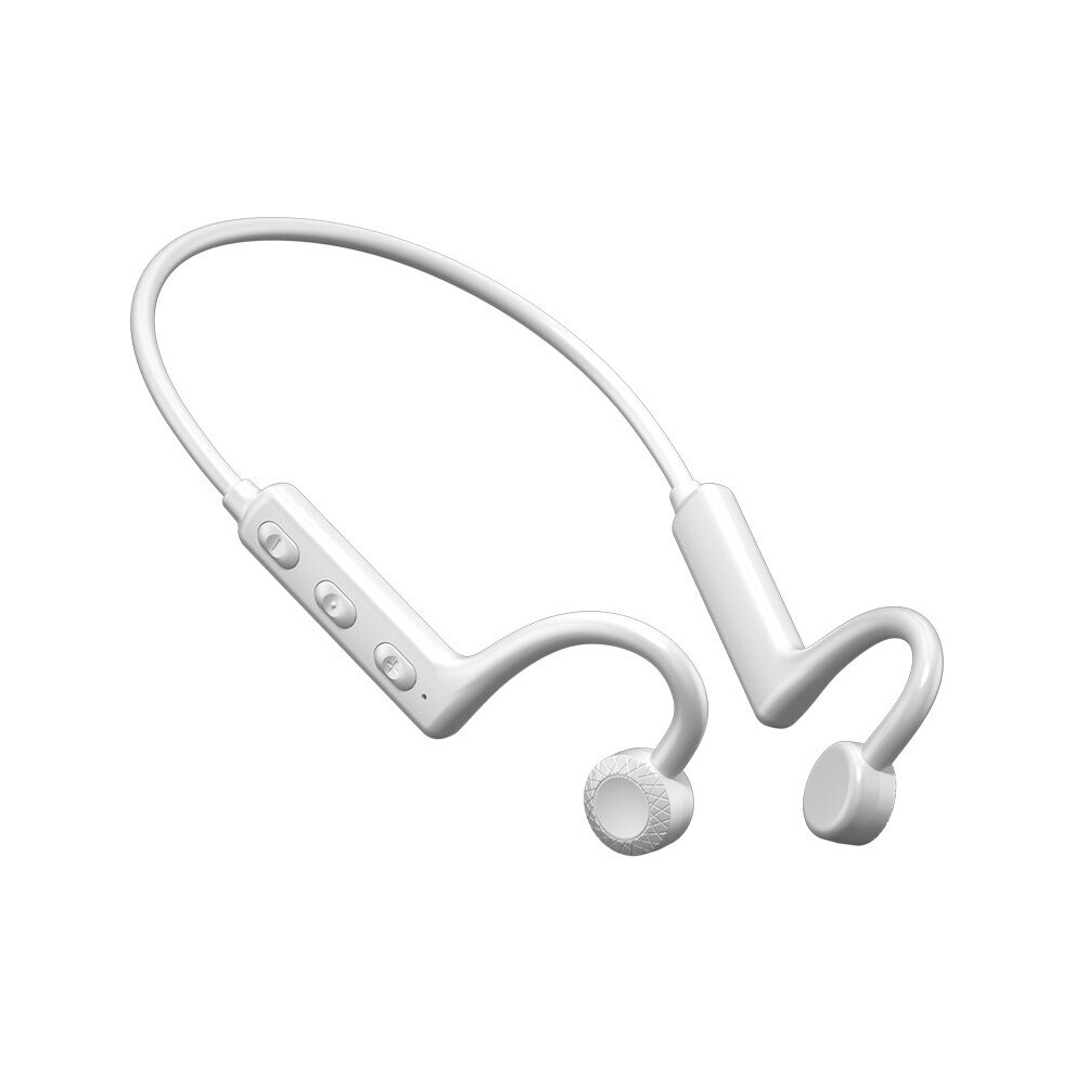 (A-) Olaf Real Bone Conduction Headphones Earphone Bluetooth 5.2 Wireless Earphones Tws Waterproof Sports Headset With Mic Earbuds White 4851205044391