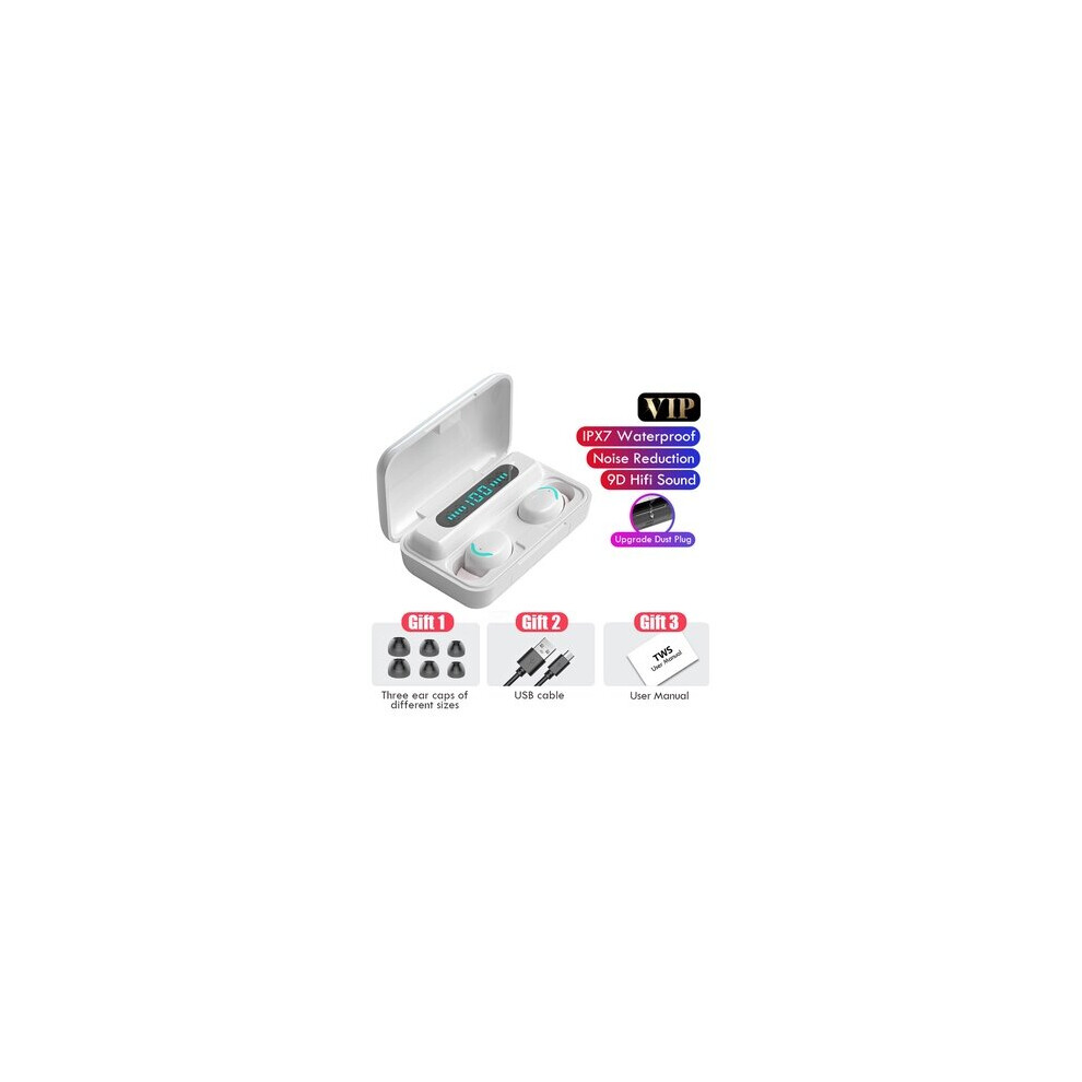 (A-002) 2022 F9 Wireless Headphones Tws Gaming Bluetooth Earphones 5.1 Stereo Sports Wireless Earbuds Waterproof Noise Reduction Headset 4853106759008