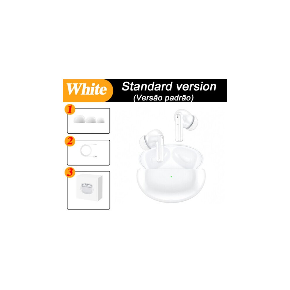 (A-Standard ) Xiaomi Buds 3 Pro Fone Bluetooth Headphone Wireless Earphones Hifi Stereo In Ear Earbuds Noise Reduction Audio Headset With Mic White 4851204992976