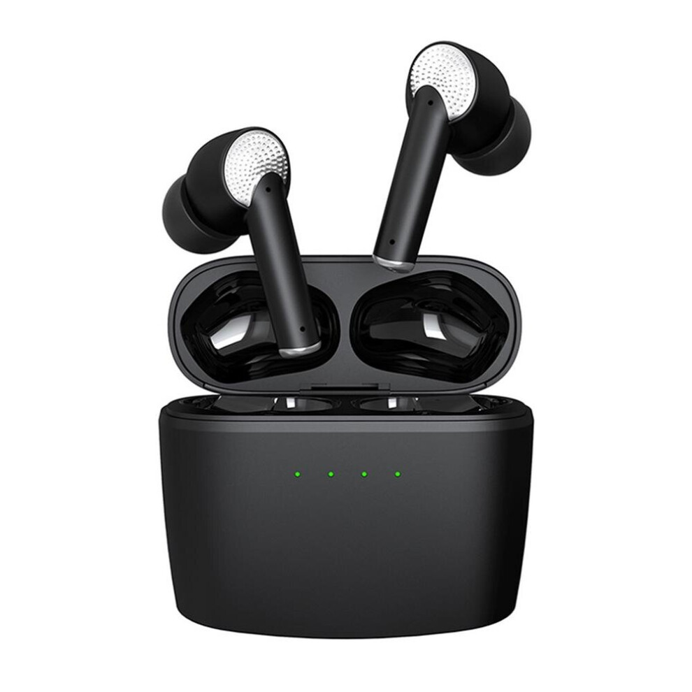 (A-) J8 Anc Tw-S Bluetooth5.2 Earphones Wireless Active Noise Cancelling Headphones Low Latency 4-Mic Enc Earbuds With Mic Waterproof Black 4851205008010