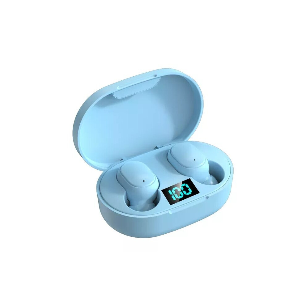 (A-A6s ) Tooth Earphones Wireless Tooth Headset With Mic Mini Headphones Tws Airdots Sports Earbuds Hifi Fone For Xiaomi Redmi J1 Blue 4851205001783