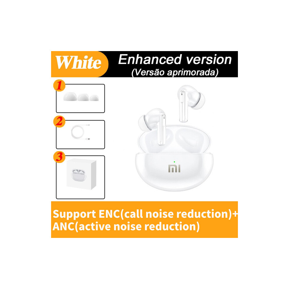 (A-Anc ) Xiaomi Buds 3 Pro Fone Bluetooth Headphone Wireless Earphones Hifi Stereo In Ear Earbuds Noise Reduction Audio Headset With Mic White 4851204939834