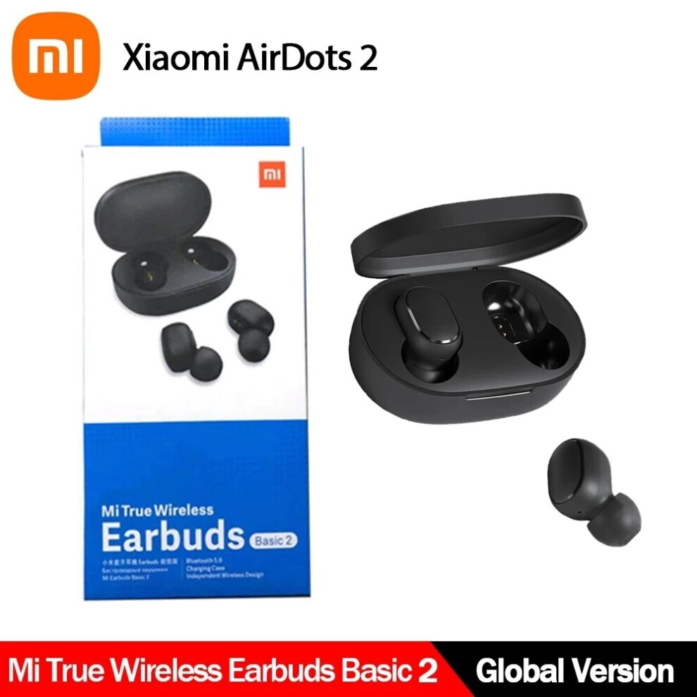 (A-Redmi Airdots S) Original Xiaomi Redmi Airdots 2 Earphone Tws Wireless Bluetooth Gaming Headset Ai Control Mi Earbuds For Dropshipping S 4851204950426