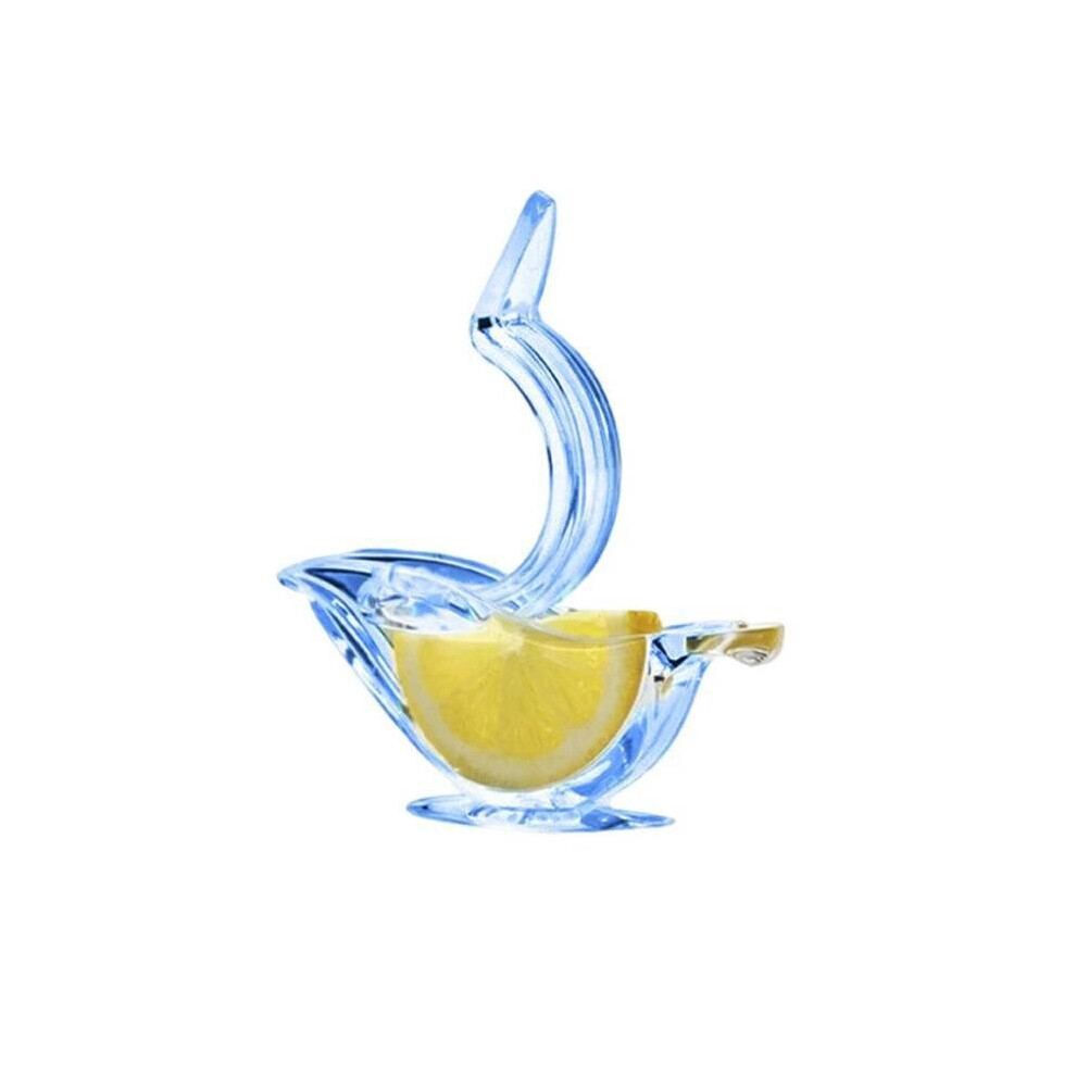 (a-Blue) Home Kitchen Slip Tool Press Squeeze Fruit Mini Manual Juicer Bird Shape Transparent Portable For Orange Lemon Manual Juicer-image-OPC-PBYS2V7-NEW