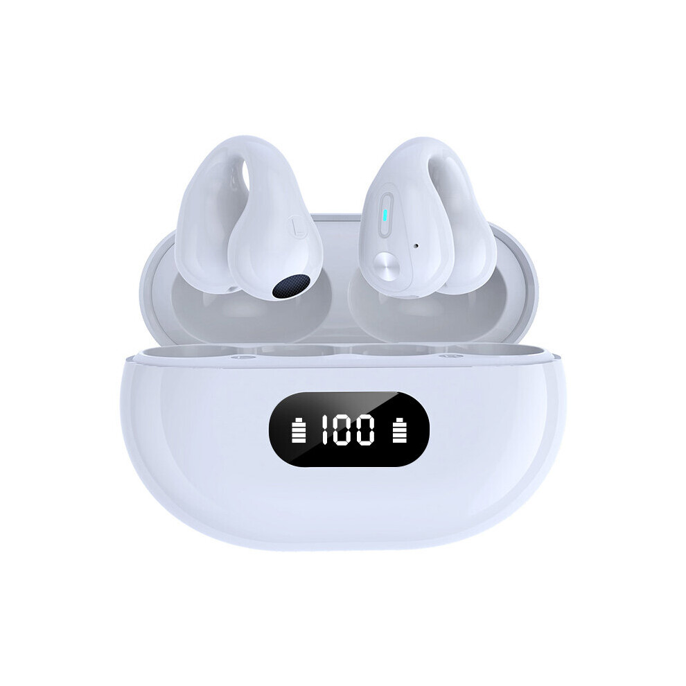 (A-002) Tws Bluetooth 5.3 Earphones Earring Wireless Headphones Sound Conduction Hifi Headset Sports Earbuds With Mic Noise Cancelling 4851204904412