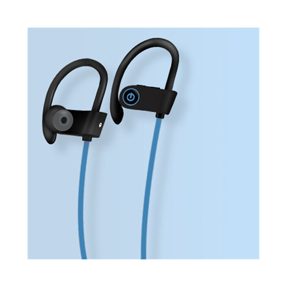 (A-) U8 Wireless Earphone Tooth 4.1 Headset With Microphone Ear Hook Sport Cordless Phone Tooth Earbuds Earpieces Blue 4851205050590
