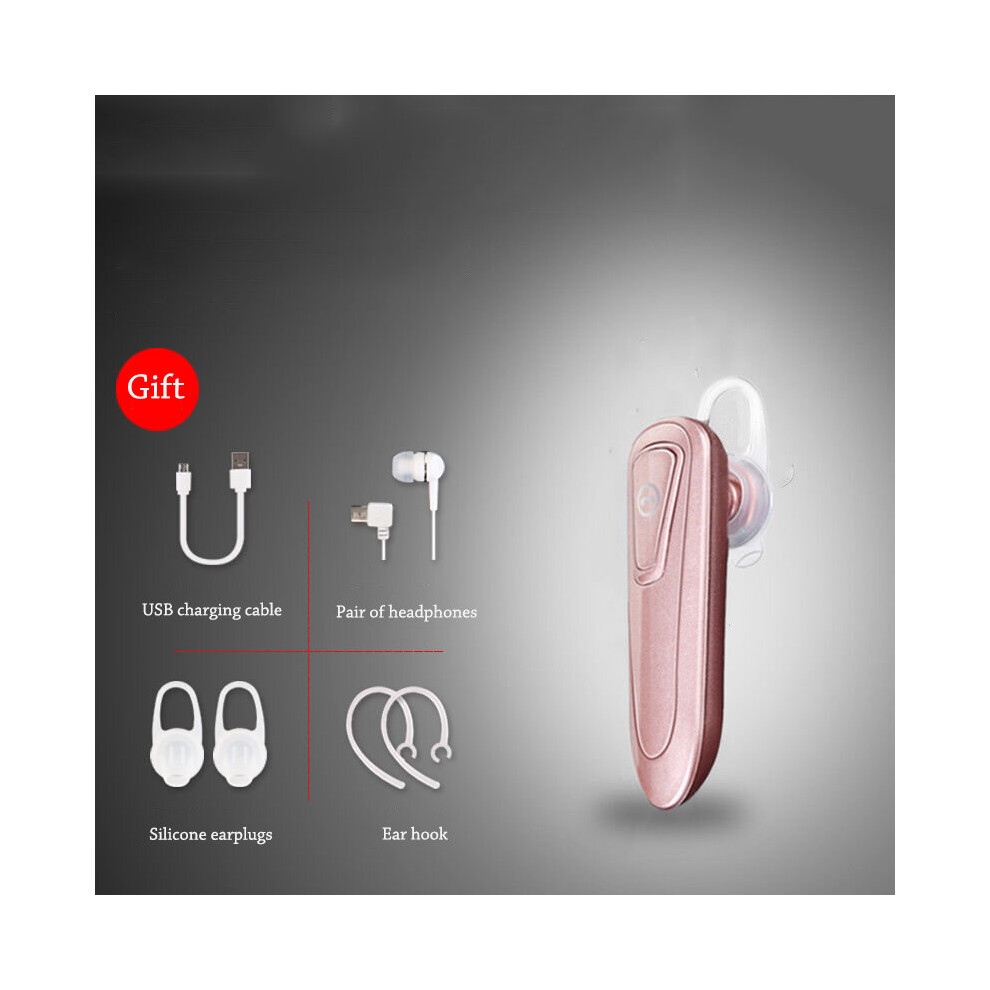 (A-) Wireless Earphones Bluetooth Earbud Sweatproof Stereo Business Hands-Free Headset With Mic M20 Waterproof Ip68 For Sport Pink 4851205001721