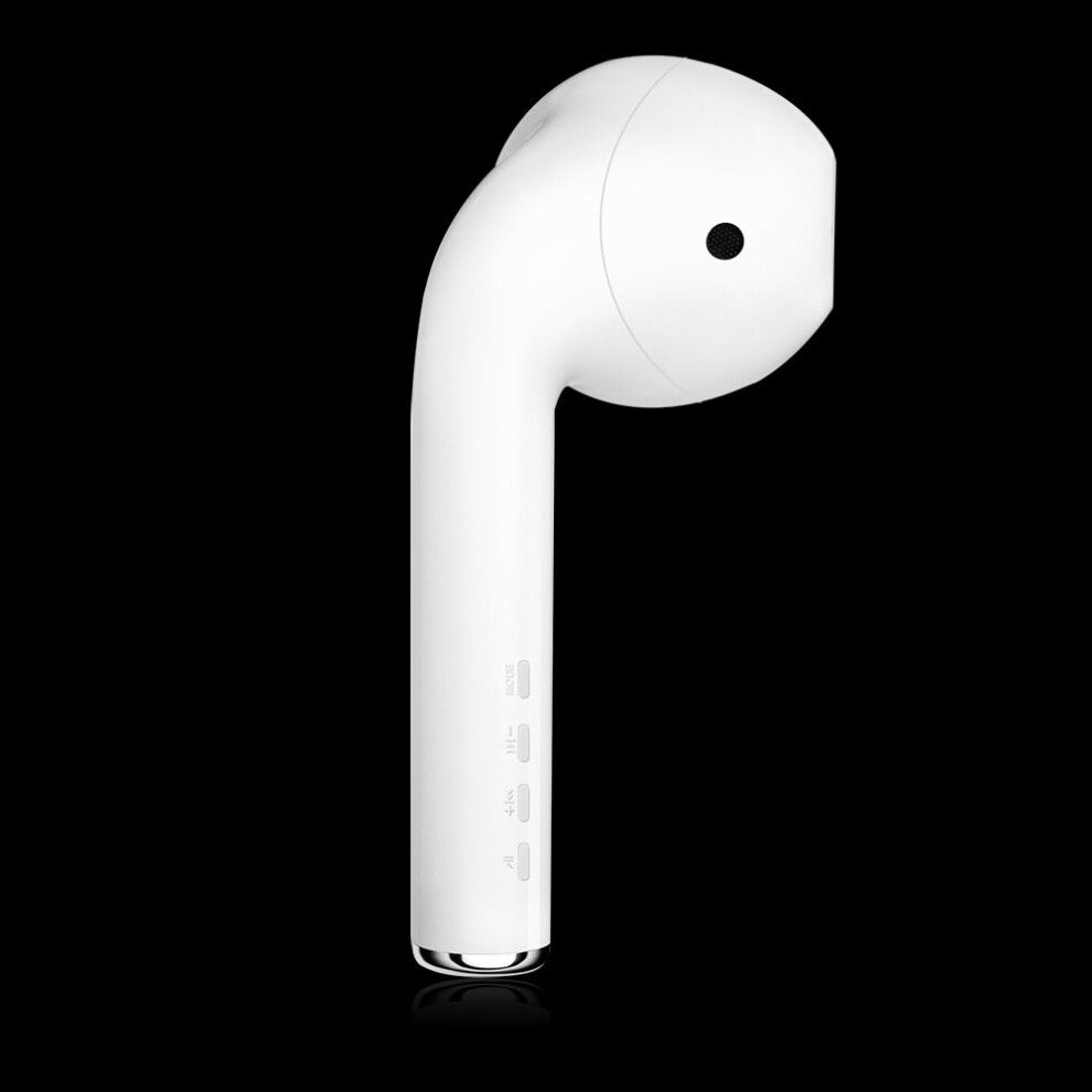 (A-) 5W Headset Speaker Wireless Bluetooth Earphone Mode Speaker Stereo Music Loudspeaker Fm Radio Playback Soundbar White 4854472219547