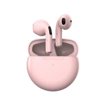 (a-Pink) NEW Original Air Pro 6 TWS Wireless Headphones Fone Bluetooth Earphones Mic Pods In Ear Earbuds Earbuds sport Headset For Xiaomi