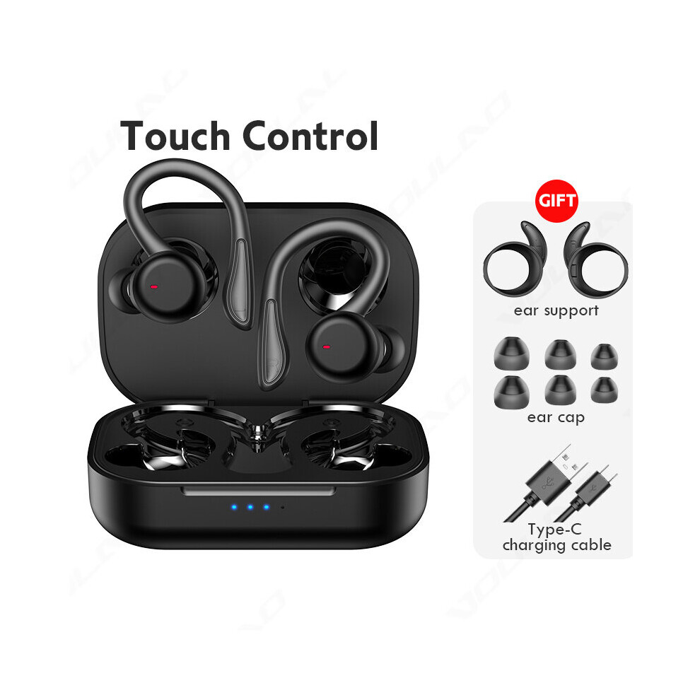 (A-Touch) Xiaomi Wireless Bluetooth Headphones Sports Waterproof Tws Bluetooth 5.1 Earphone Hifi Noise Cancelling Headset With Mic Black 4851204880075