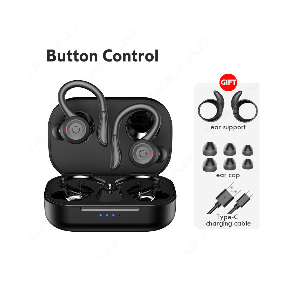 (A-Button) Xiaomi Wireless Bluetooth Headphones Sports Waterproof Tws Bluetooth 5.1 Earphone Hifi Noise Cancelling Headset With Mic Black 4851204880051