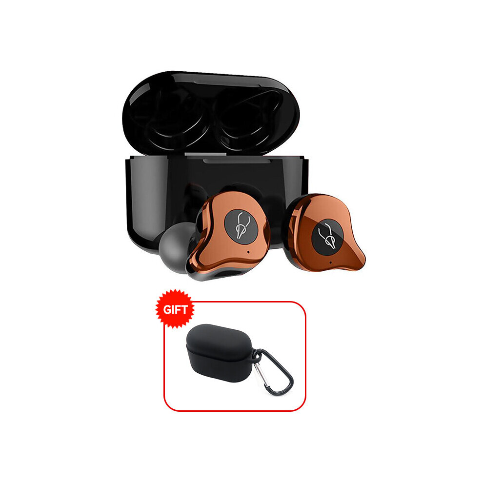 (A-Copper And Case) Sabbat E12 Ultra Earphone Bluetooth-Compatible 5.2 Tws Wireless Earbuds Handfree Waterproof Stereo Qualcomm Aptx Sport Headphone 4851204969916