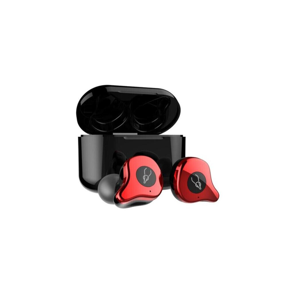 (A-) Sabbat E12 Ultra Earphone Bluetooth-Compatible 5.2 Tws Wireless Earbuds Handfree Waterproof Stereo Qualcomm Aptx Sport Headphone Red 4851204969985