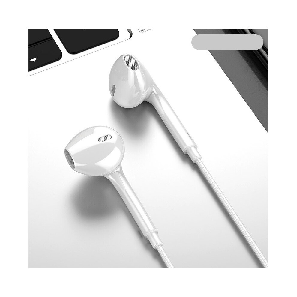 (A-) Olaf 3.5Mm Wired Headphones In Ear Headset Wired Earphones With Microphone Bass Stereo Earbuds Sports Hands Free For Smartphones White 4851204922584