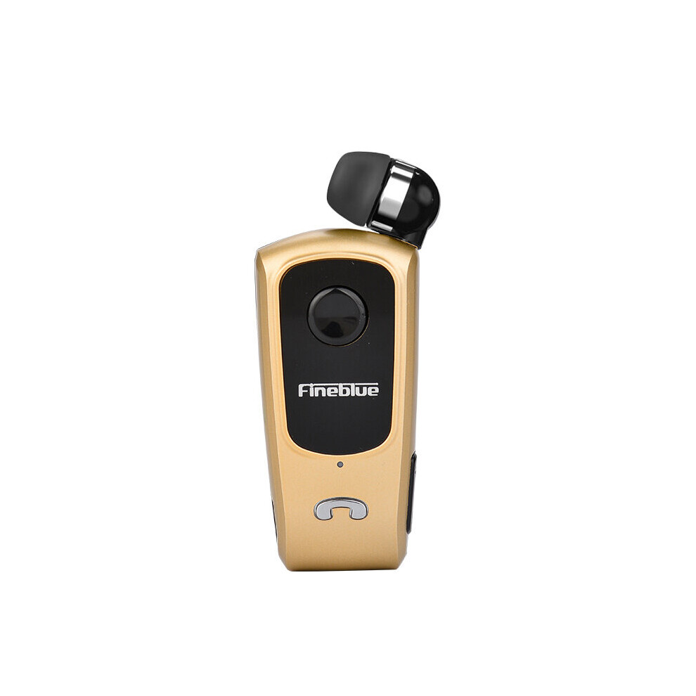 (A- No Box) Fineblue F920 Pro Wireless Earphone Auriculares Driver Bluetooth Earphone Calls Remind Sports Running Wear Clip F910 F990 Gold 4851204918853
