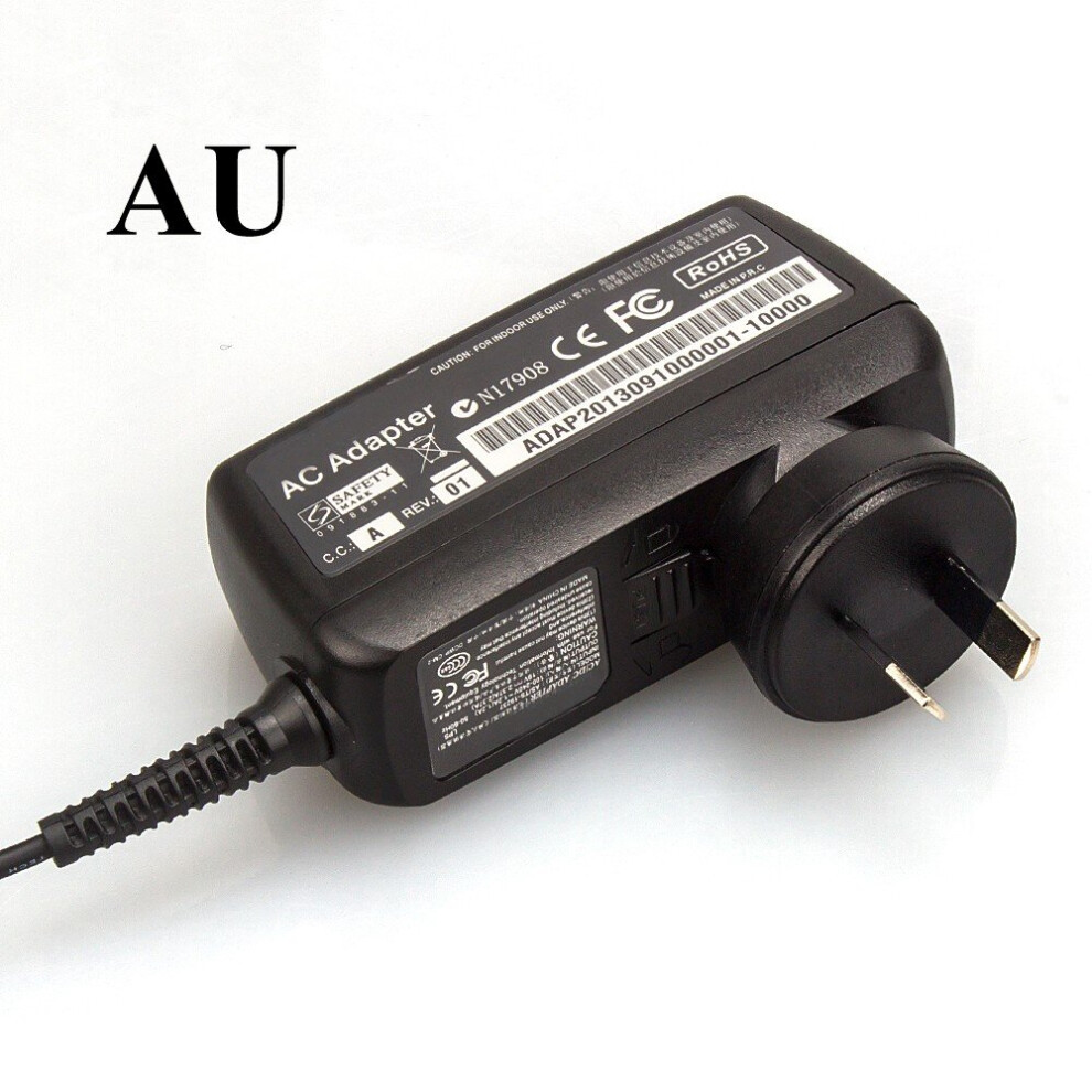 (A-Au Plug) Eu Us Uk Au 19V 2.15A 5.5*1.7Mm Ac Charger Laptop Adapter For Acer Aspire D255 533 D257 D260 W500p W501 W501p E15 Power Supply 4855672936593