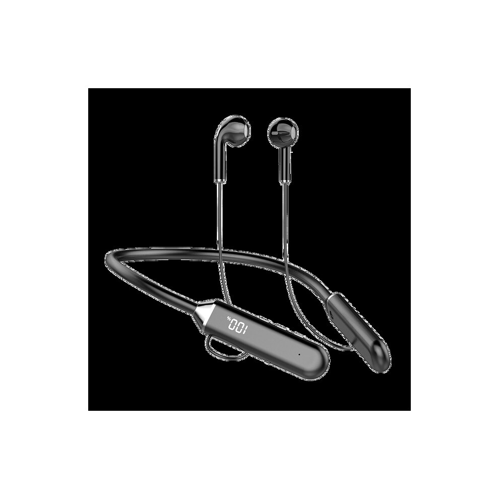 (A-) Olaf Neckband Wireless Headphones Bluetooth 5.2 Earphones Tws Magnetic Handfree Headset Sport Running Waterproof Earbud With Mic Black 4851204983424