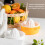 (a-Blue) Manual Portable Citrus Juicer Kitchen Tools Plastic Orange Lemon Squeezer Multifunction Fruit Juicer Machine Kitchen Accessories 3