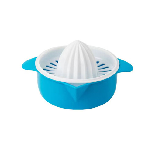 (a-Blue) Manual Portable Citrus Juicer Kitchen Tools Plastic Orange Lemon Squeezer Multifunction Fruit Juicer Machine Kitchen Accessories